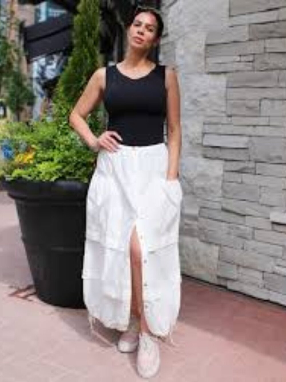 34 - NWT FREE PEOPLE ELOISE MAXI SKIRT - Picture 6 of 10
